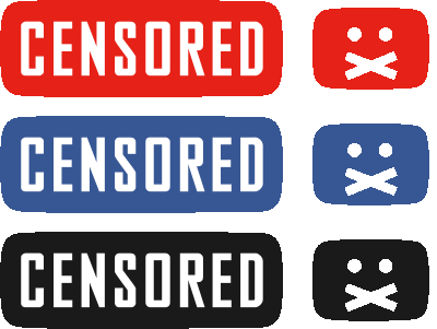 Censorship Logo - Pack clipart