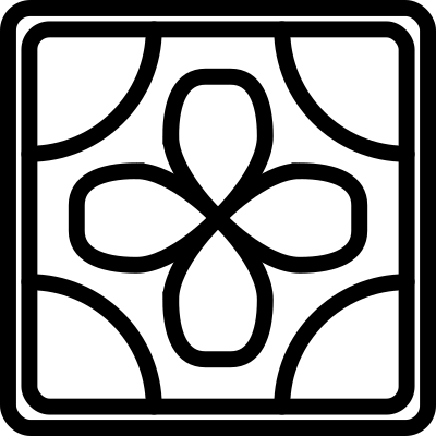 Ceramic tile icon clipart