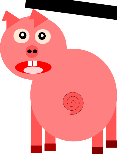 Cerdito clipart