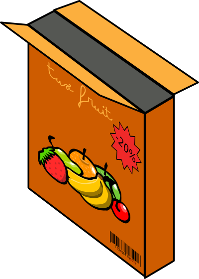 Cereal Box clipart