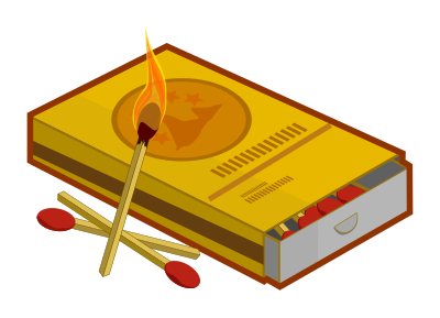 Cerillos clipart