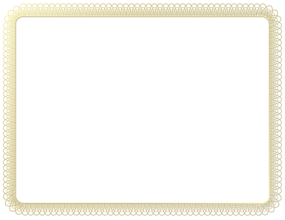 Certificate Border clipart