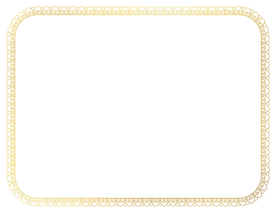 Certificate Border 2 (US size) clipart
