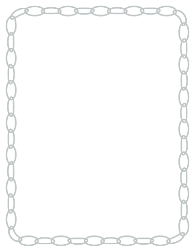 Chain Border clipart