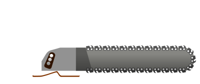 Chainsaw clipart