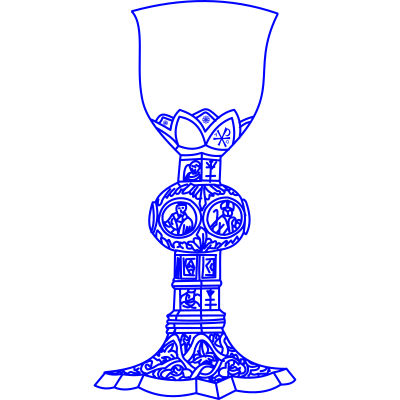 Chalice Decorated clipart