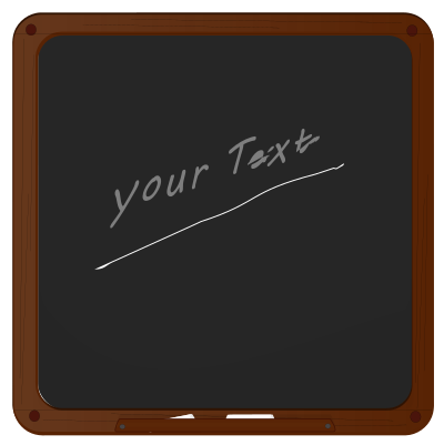 Chalkboard clipart