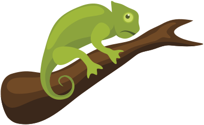 Chameleon (#1) clipart