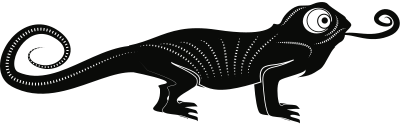 Chameleon (#2) clipart