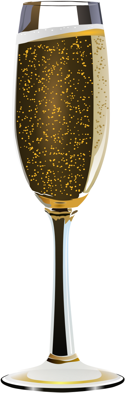 Champagne Glass Remix clipart