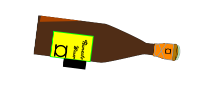 Champagne (racked) clipart