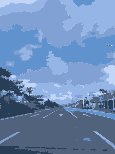 Chaozhou blue skies clipart