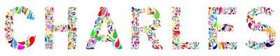 Charles Typography clipart