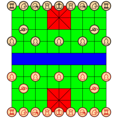 Chastity's Chinese Chess Set A.K.A. Xiangqi clipart