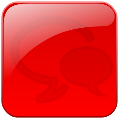 Chat Button clipart