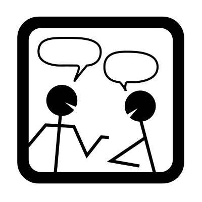 Chat icon clipart