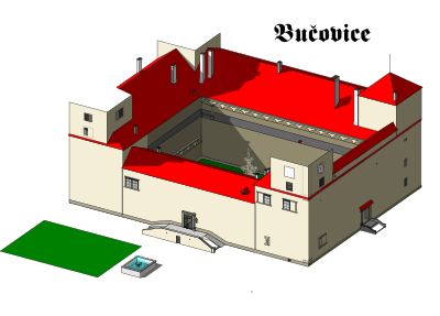 chateau Bucovice clipart