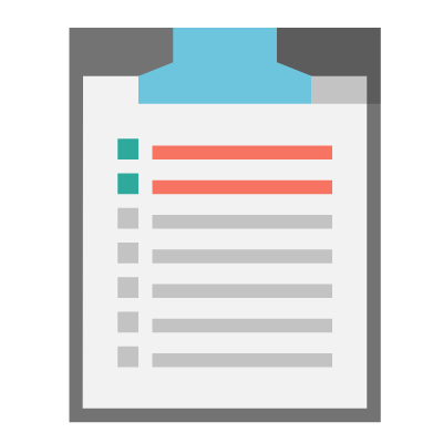 Check list clipart
