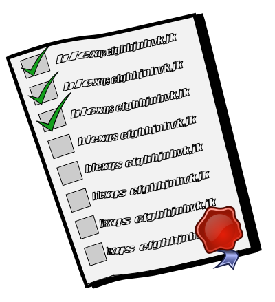 Check list clipart