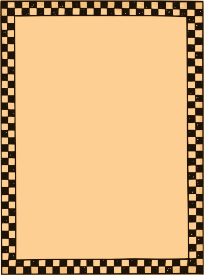 Checker Board Frame clipart