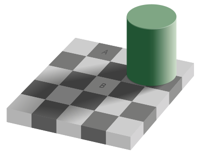 Checker Shadow Illusion clipart