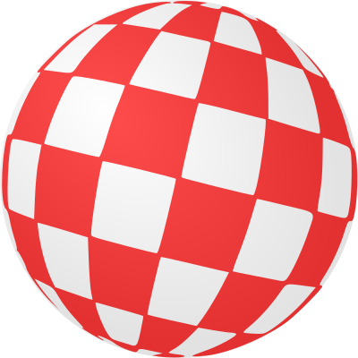 Checkered Ball clipart