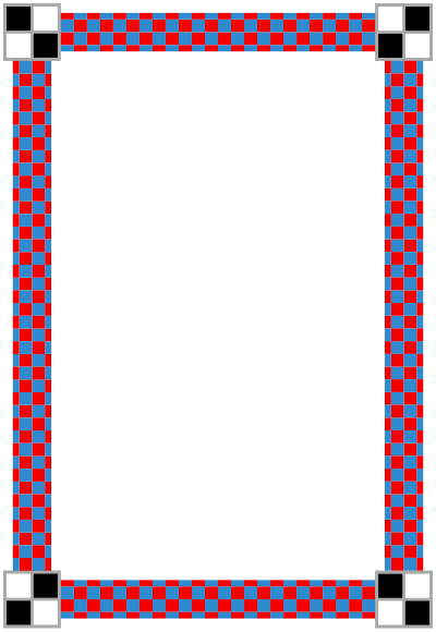 Checkered Tube clipart