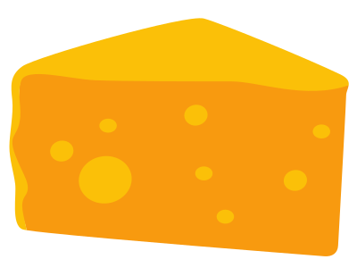 Cheddar Slice clipart