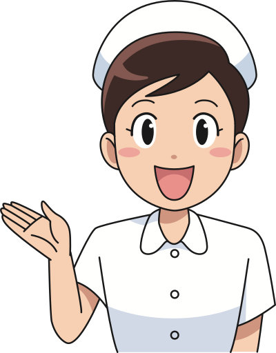 Cheerful Nurse (#4) clipart