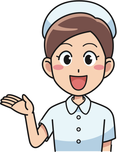 Cheerful Nurse (#8) clipart