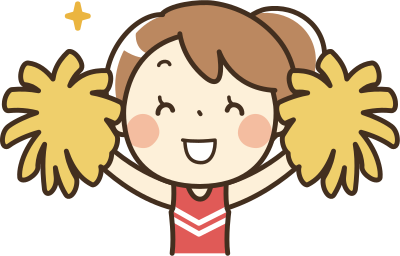 Cheerleader (#1) clipart