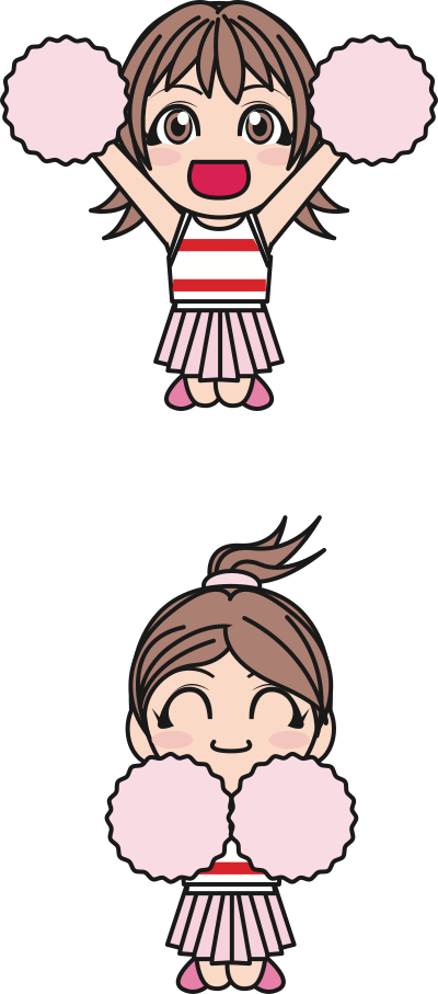 Cheerleader (#3) clipart