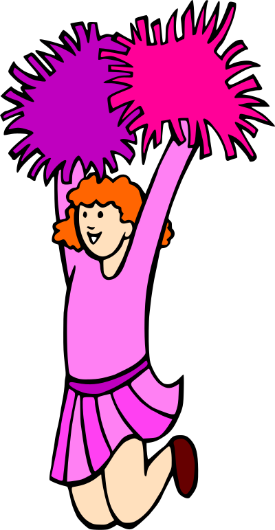 Cheerleader (#5) clipart