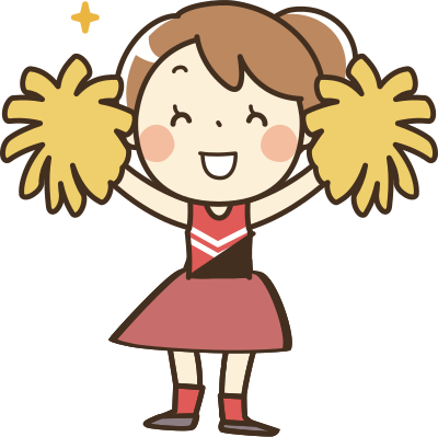 Cheerleader Full clipart