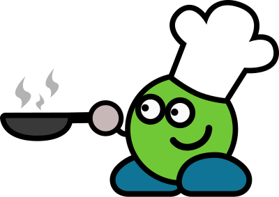 Chef Cooking Something clipart