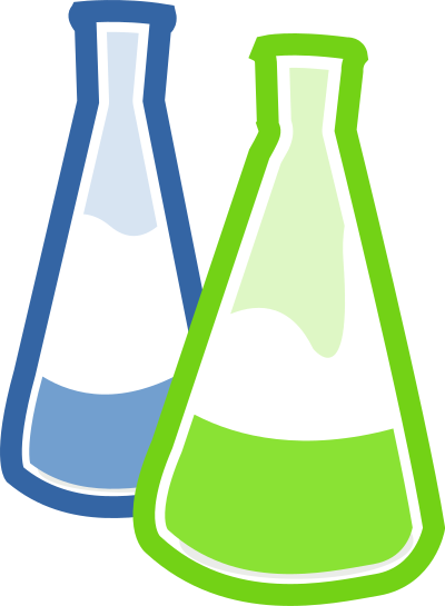 Chemical Flasks clipart