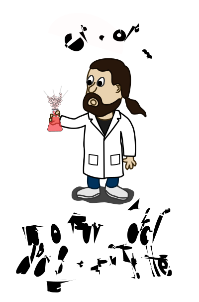 Chemie-Promo - Chemie mit Schutzbrille clipart