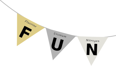 Chemistry fun vectorized clipart