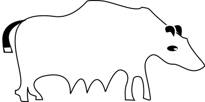 Chequerbeest clipart