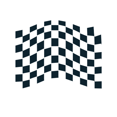 Chequered flag icon 2 clipart