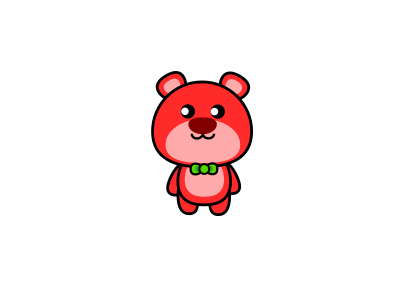 Cherry bear clipart
