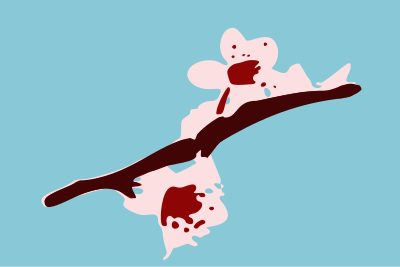 Cherry blossom clipart