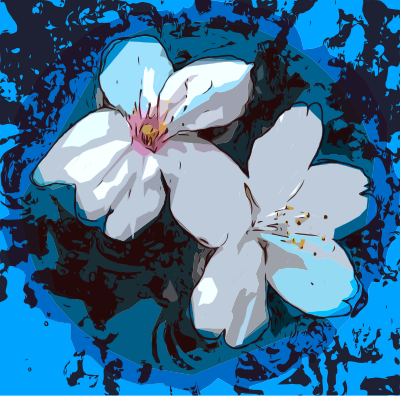 Cherry Blossom Abstract clipart