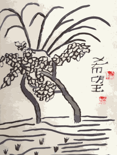 Cherry Blossoms - Chinese Hope clipart