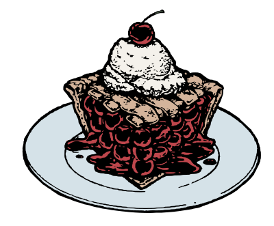 Cherry Pie - Colour Remix clipart