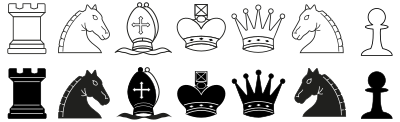 Chess Pieces clipart