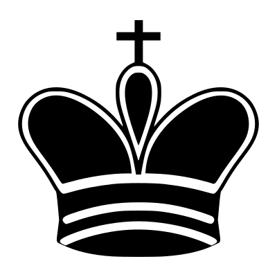 Chess tile - King 1 clipart