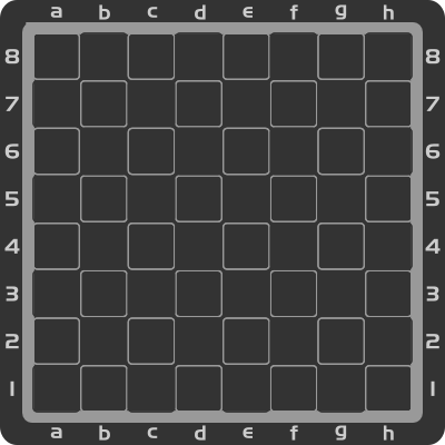 Chessboard Glossy Squares - Black clipart
