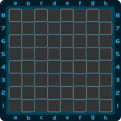 Chessboard Glossy Squares - Light Blue clipart
