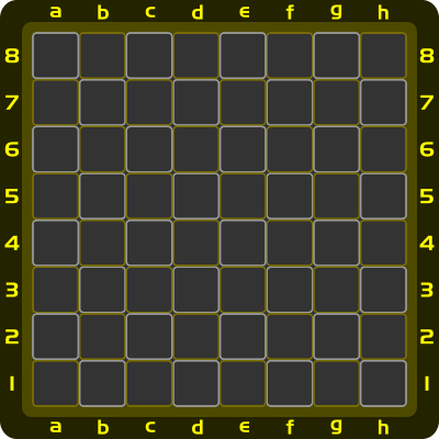 Chessboard Glossy Squares - Yellow clipart